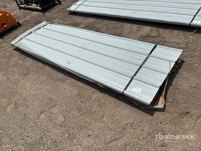 Quantity of (50) 2026 SKLP SK-XH50 10 Ft Galvalume Steel Sheets (Unused)