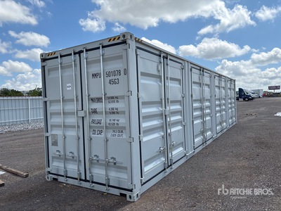 2026 40 ft High Cube Multi-Door 40 Ft One-Way High Cube Storage Container (Unused)