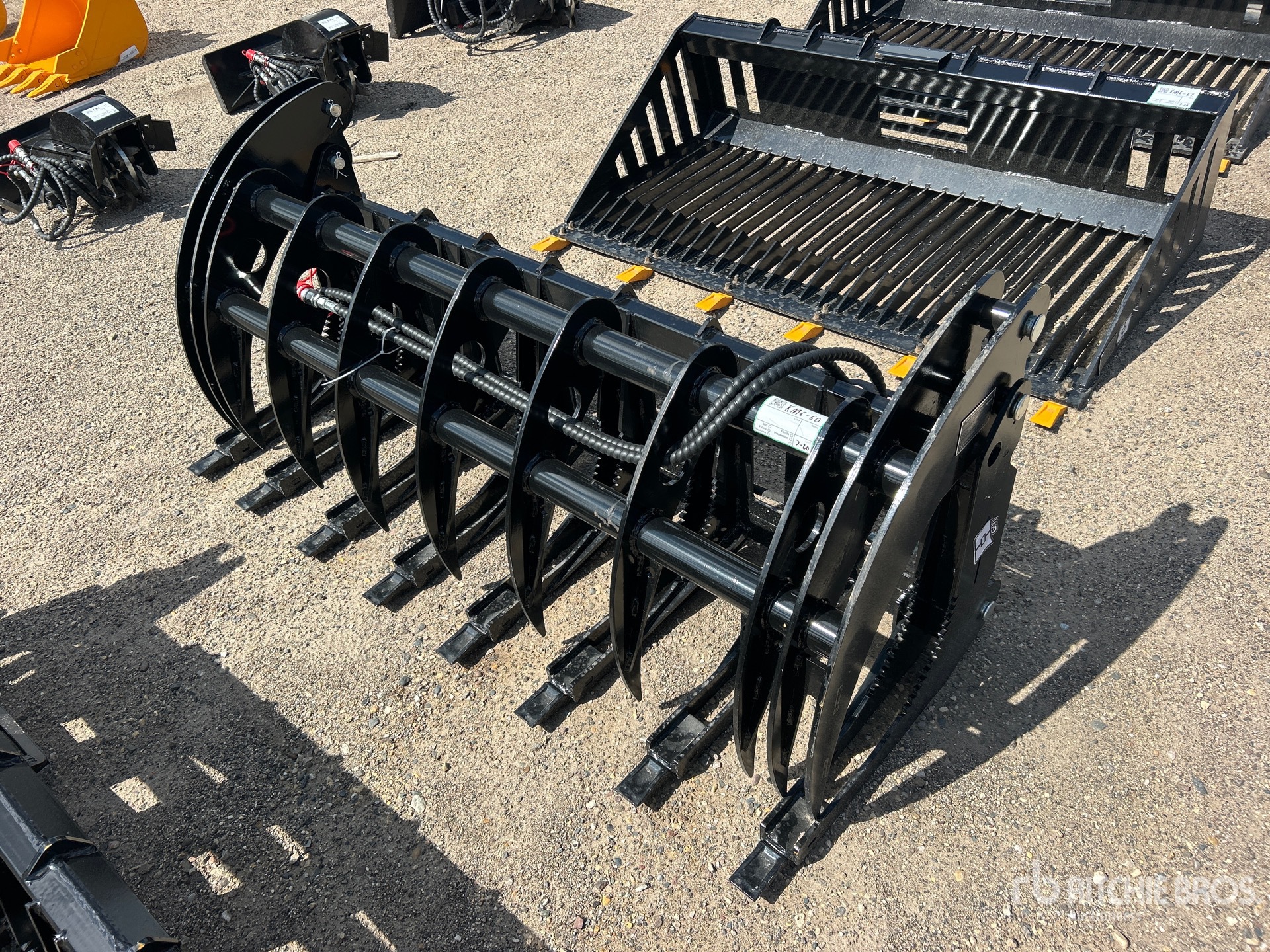 2026 TMG GY-CLG72 72 in Skid Steer Root Rake (Unused)