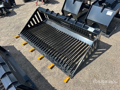 2026 GIYI GY-RB66 66 in Skeleton Skid Steer Grapple Bucket (Unused)