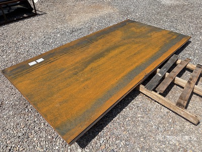 2026 SKLP 5ft* 10ft(0.4 in Thick) Steel Plate (Unused)