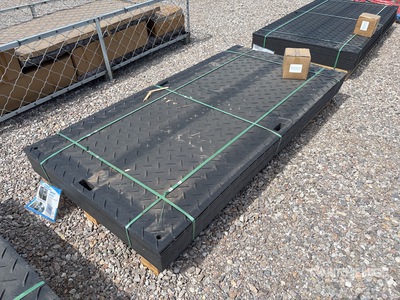 Quantity of (12) 2026 SKLP SK-LJB12 Polyethylene Sheet Ground Protection Mats (Unused)