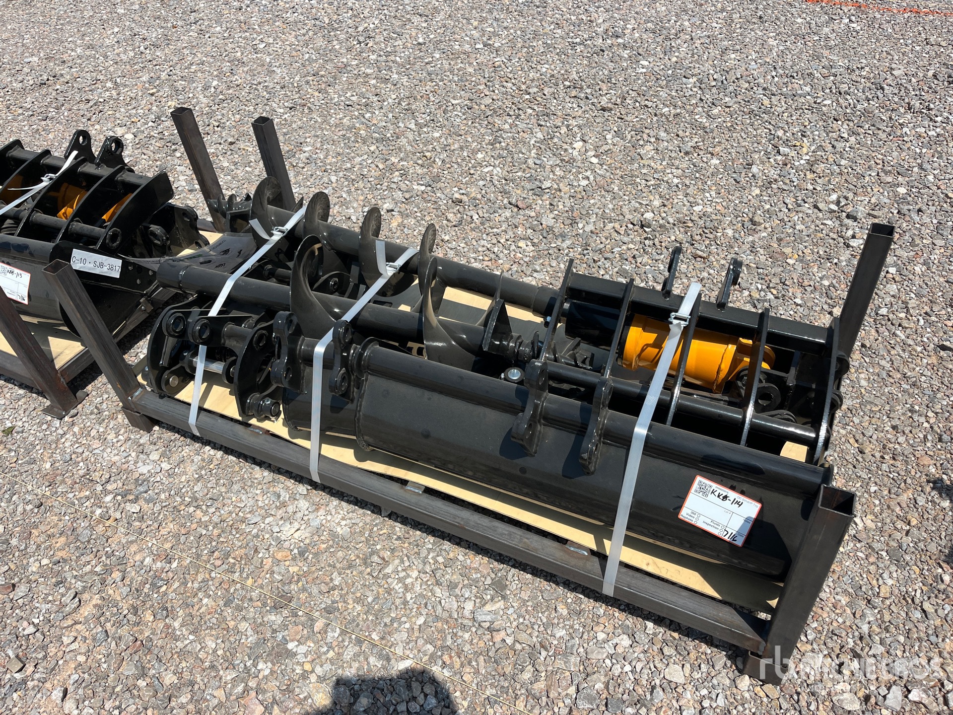 Quantity of (8) 2026 VICSEC VCA-8 Mini Excavator Attachments (Unused)
