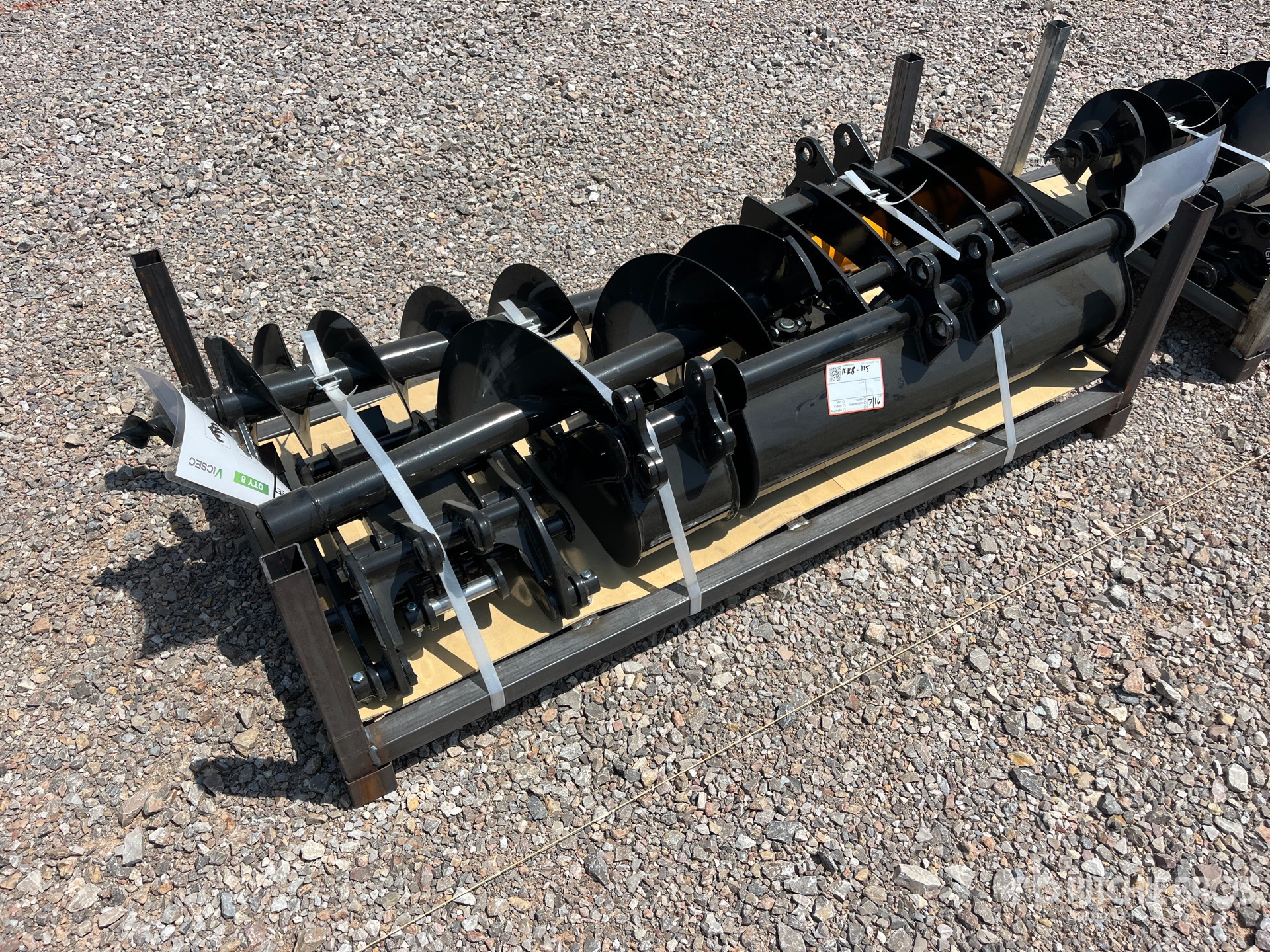 Quantity of (8) 2026 VICSEC VCA-8 Mini Excavator Attachments (Unused)