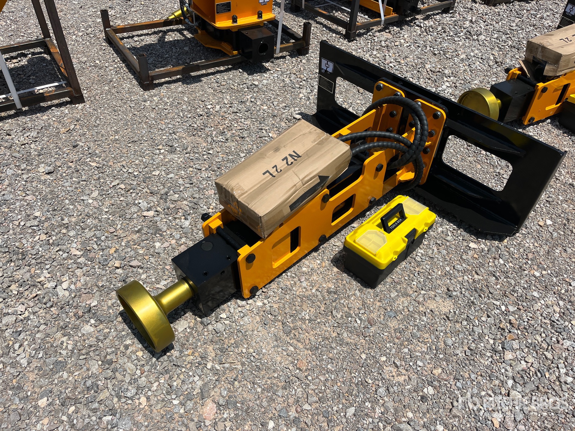 2026 GIYI GY-D680 56 in Skid Steer Post Driver (Unused)