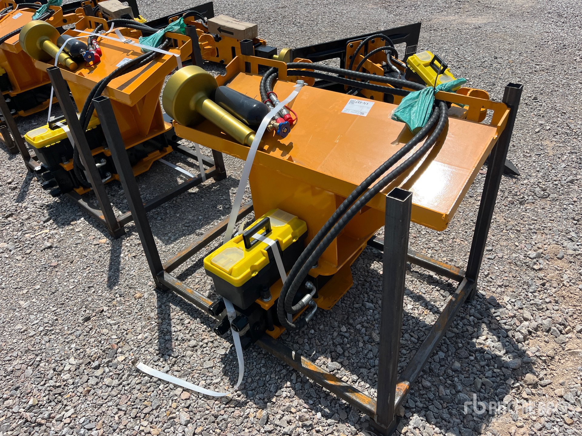2026 GIYI GY-AD680 47 in Skid Steer Post Driver (Unused)
