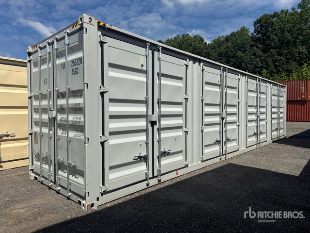 2026 40 ft High Cube Multi-Door Storage Container (Unused)