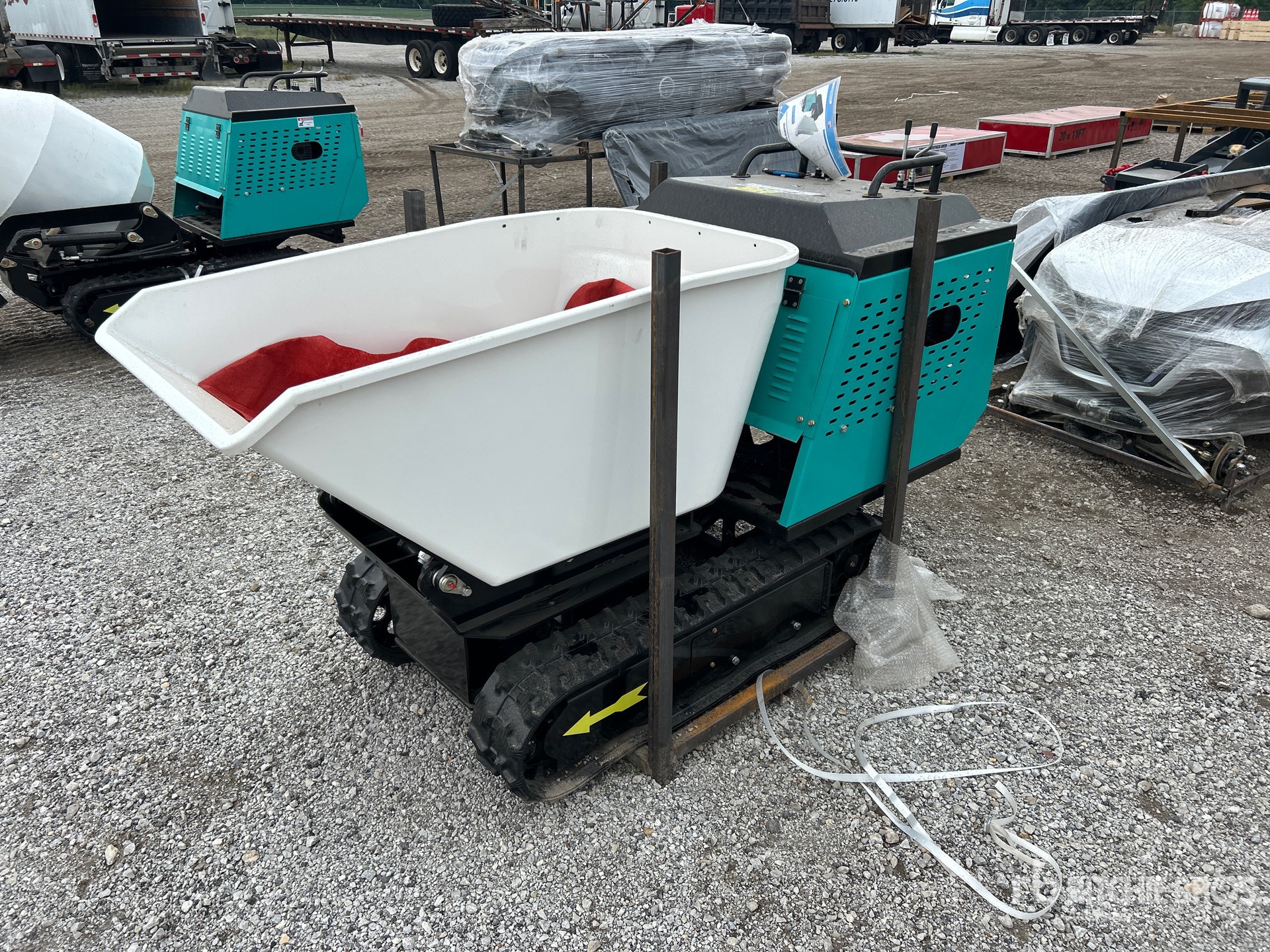 2026 SDLOOL SL-XL1200 Walk-Behind Swivel Mini Crawler Dumper (Unused)