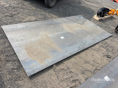 2026 SKLP 5 ft x 10 ft (0.4 in Thick) Placas de acero (Unused)