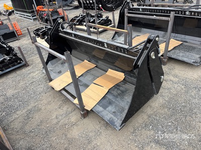 2026 GIYI GY-KH72 72 in Skid Steer Bucket (Unused)