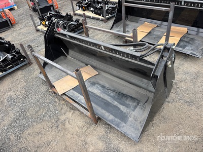 2026 GIYI GY-KH72 72 in Skid Steer Bucket (Unused)