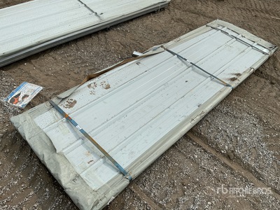 Quantity of (50) 2026 SKLP SK-XH50 10 ft Galvalume Steel Sheets (Unused)