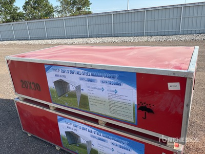 2026 SKLP SK-ZP20 20 ft x 30 ft Abri d'Auto (Unused)