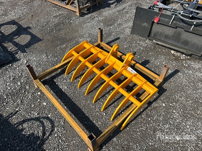 2026 GIYI 38 in Excavator Rake - Fits Cat 303 (Unused)