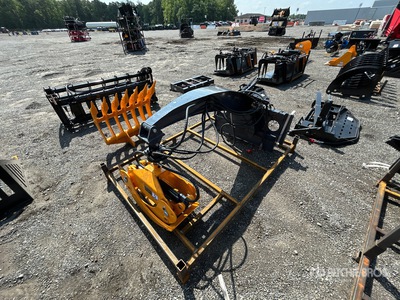 2026 GIYI GY-RG63 63 in 360° Rotating Skid Steer Grapple (Unused)