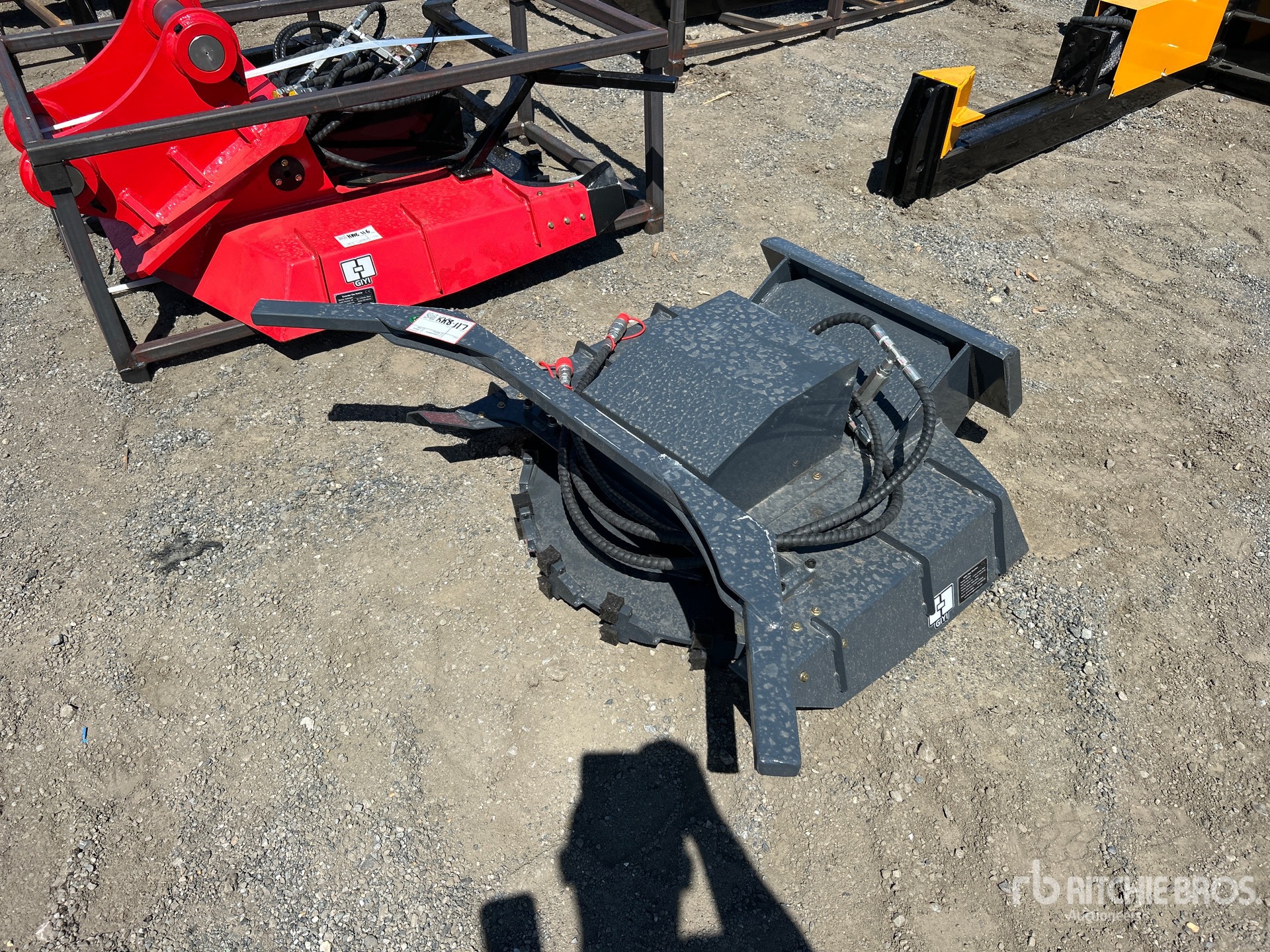2026 GIYI GY-MDM50 33 in Mini Skid Steer Mulcher (Unused)