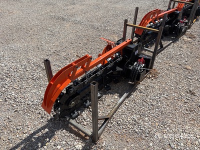2026 GIYI GY-X39F 8 in Mini Skid Steer Trencher (Unused)