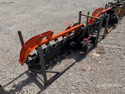 2026 GIYI GY-X39F 8 in Mini Mini Skid Steer Trencher (Unused)