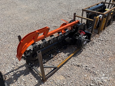 2026 GIYI GY-X39F 8 in Mini Skid Steer Trencher (Unused)