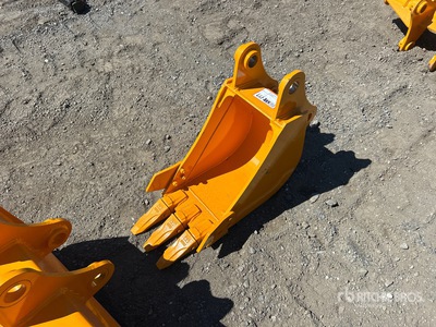2026 GIYI GY-BK 12 in Digging Excavator Bucket - Fits Cat 305 (Unused)