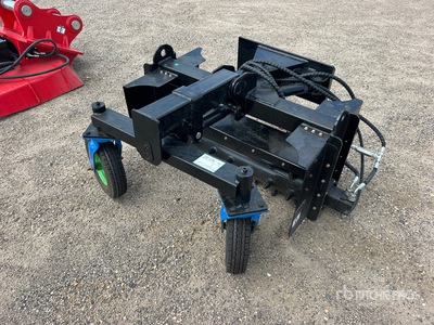 2026 GIYI GY-MPR42 Mini Skid Steer Power Rake (Unused)