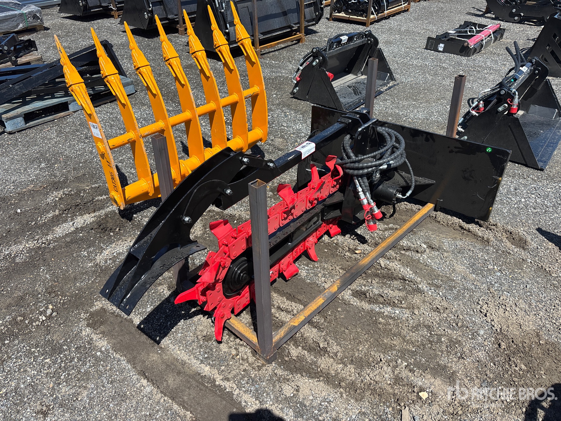 2026 GIYI TC38 38 in Skid Steer Trencher (Unused)