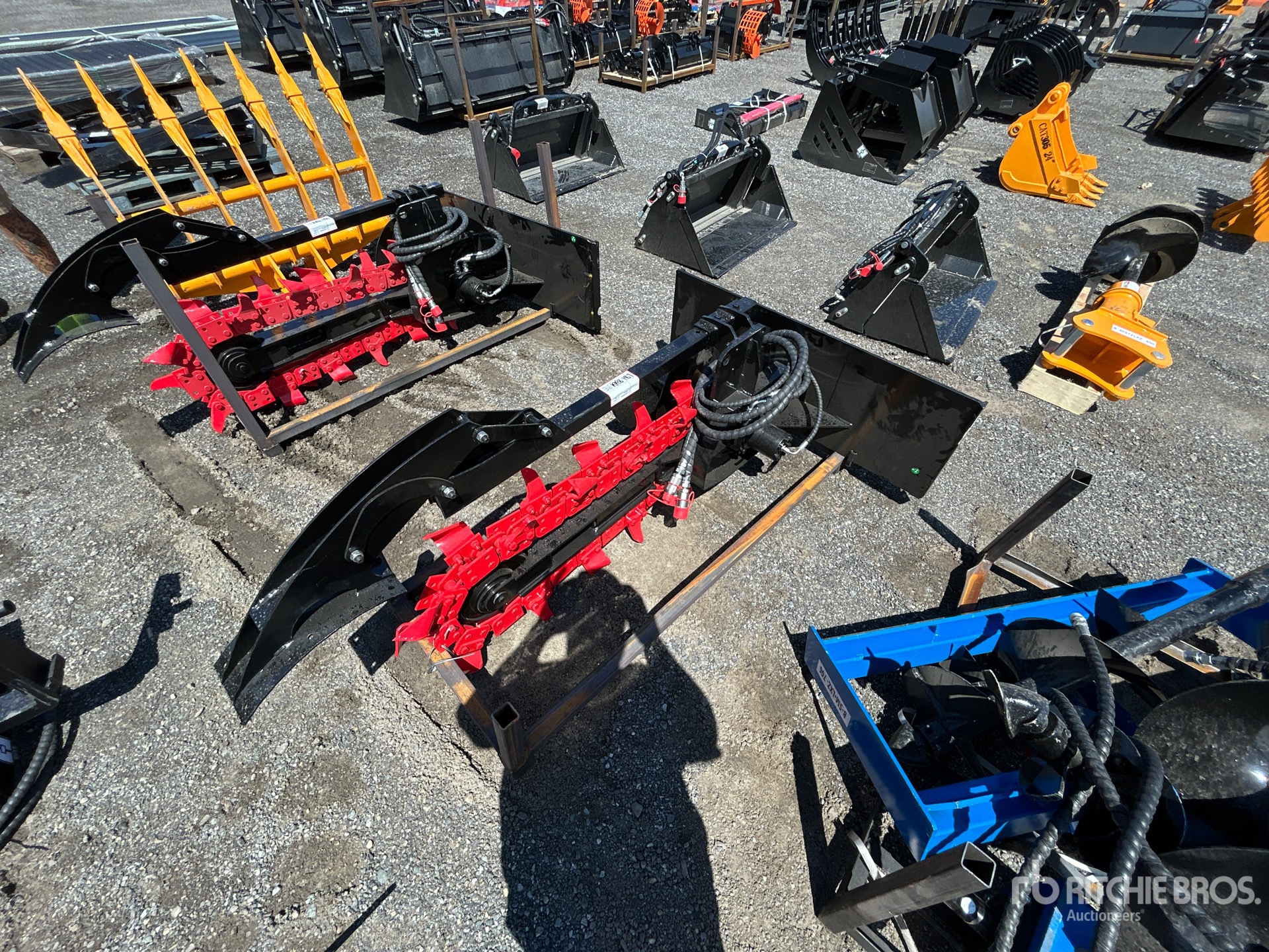 2026 GIYI TC38 38 in Skid Steer Trencher (Unused)