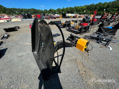2026 GIYI GY-ECA74 74 in Skid Steer Brush Cutter (Unused)