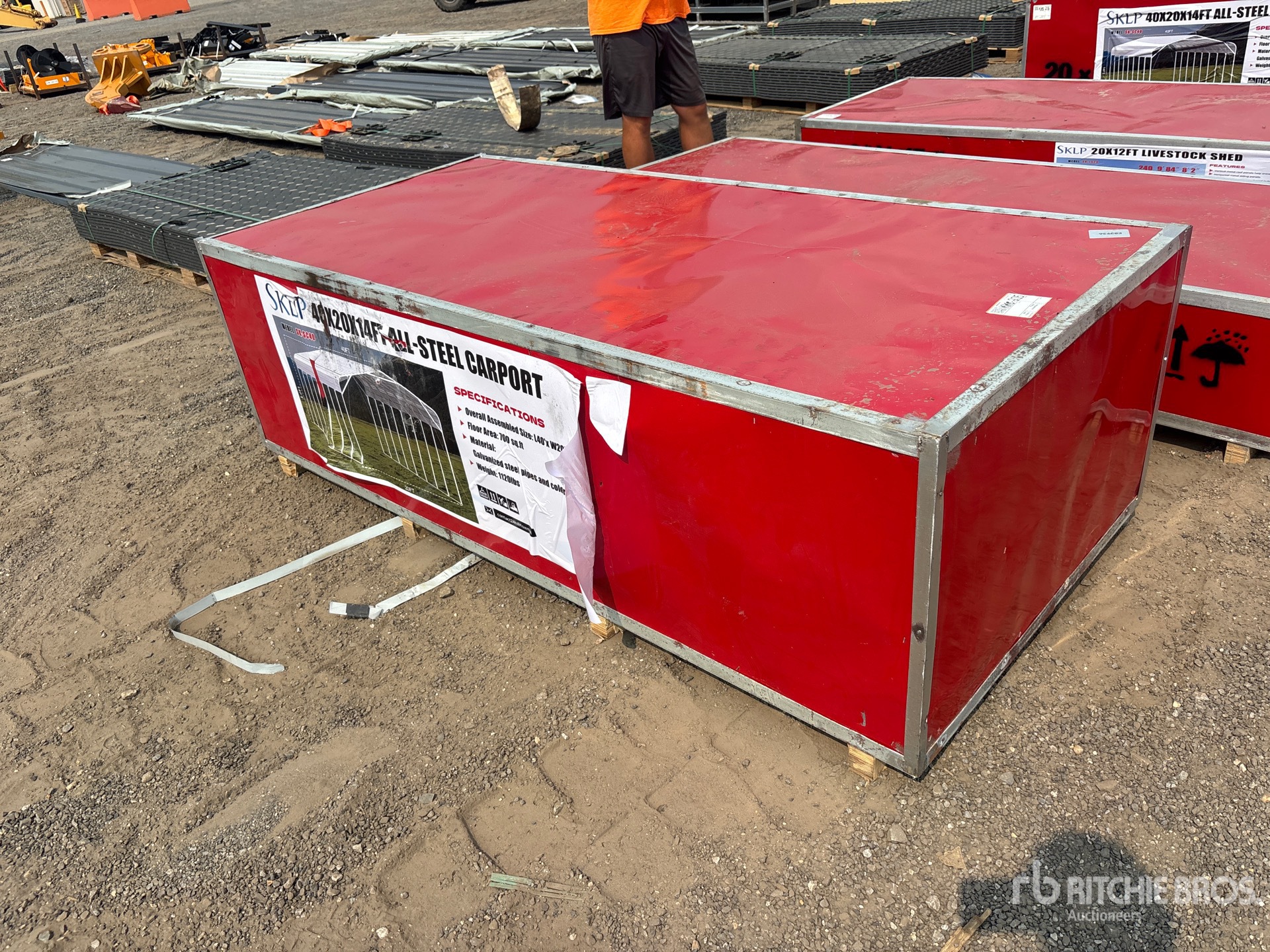 2026 SKLP SK-SC40 20 ft x 40 ft Carport (Unused)