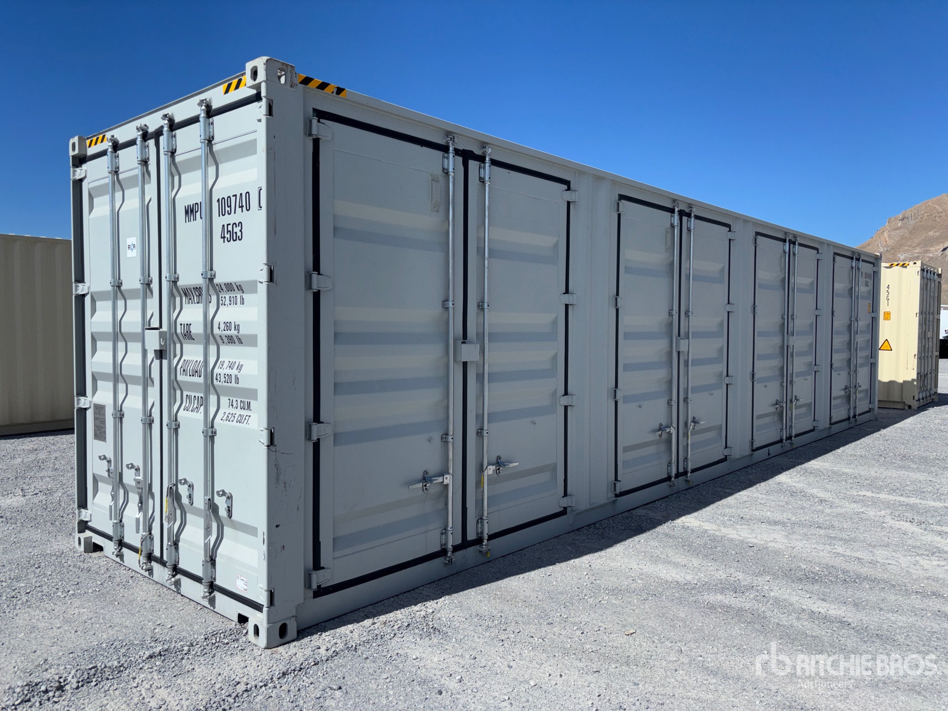 2025 40 ft High Cube Multi-Door Storage Container