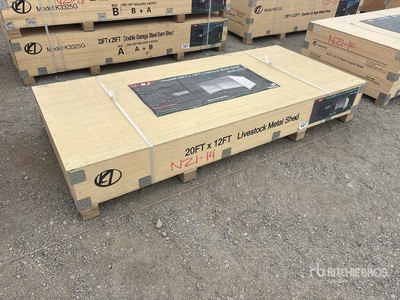 2026 KJ K1912 12 ft x 20 ft 家畜用シェルター (Unused)