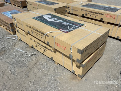 2026 KJ K3325 33 ft x 25 ft Metal Garage (Unused)