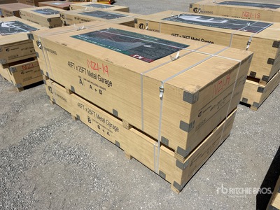 2026 KJ K2545G 46 ft x 25 ft Metal Garage Budynek magazynowy (Unused)