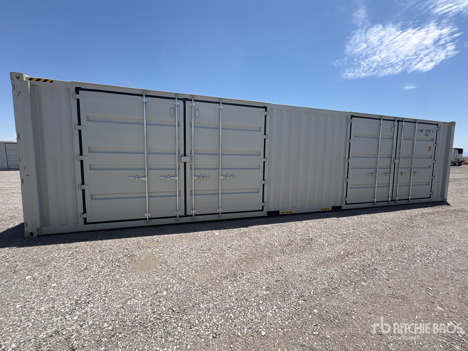 2026 40 ft High Cube Multi-Door Storage Container