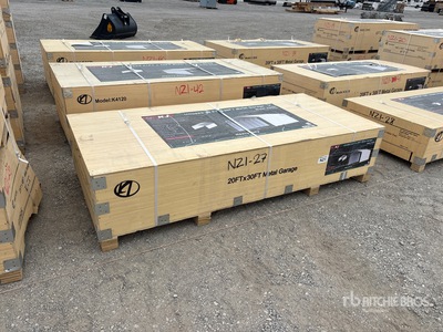 2026 KJ K2030 20 ft x 30 ft Metal Garage Divers - Structure portative (Unused)