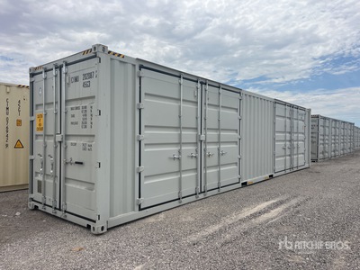 2026 40 ft High Cube Multi-Door Storage Container