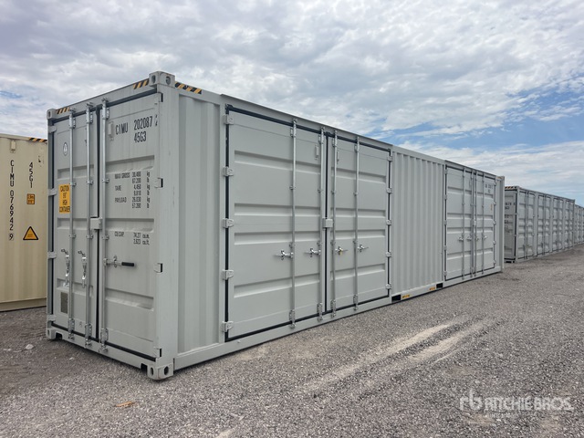 2026 40 ft High Cube Multi-Door Storage Container