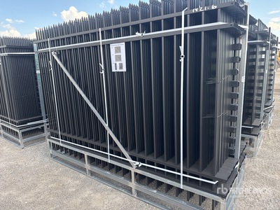2026 KJ K0710-30 10 ft x 7 ft Powder Coated Fencing (Unused)