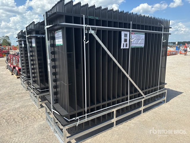 2026 KJ K0710-30 10 ft x 7 ft Powder Coated Fencing (Unused)
