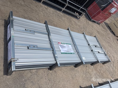 Quantity of (200) 2026 KJ K0310 Sheets 10 ft Galvalume Corrugated Steel Plates (Unused)