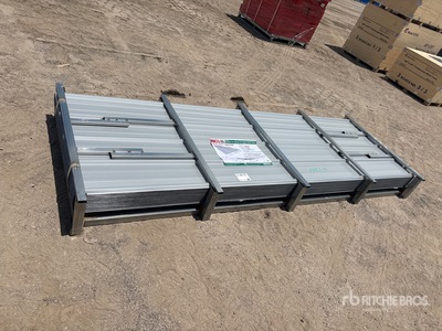 Quantity of (200) 2026 KJ K0310 Sheets 10 ft Galvalume Corrugated Steel Plates (Unused)