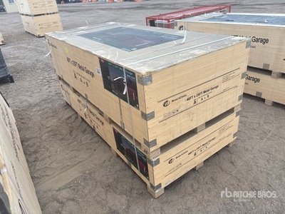 2026 KJ K2545G 46ft x 25 ft Metal Garage Bâtiment d'entreposage (Unused)