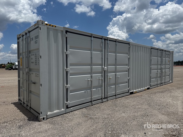 2026 40 ft High Cube Multi-Door Storage Container