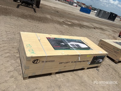 2026 KJ K2223 22 ft x 23 ft Metal Garage Bâtiment d'entreposage (Unused)