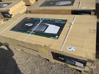2026 KJ K2030 30 ft x 20 ft Metal Garage Divers - Structure portative (Unused)