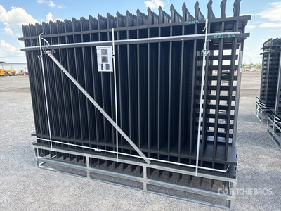 2026 KJ K0710-30 10 ft x 7 ft Powder Coated Fencing (Unused)
