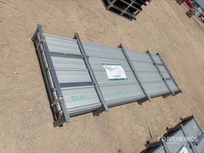 Quantity of (100) 2026 KJ K0311 Sheets 10 ft Galvalume Corrugated Steel Plates (Unused)