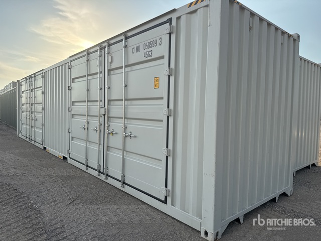 2026 40 ft High Cube Multi-Door Storage Container