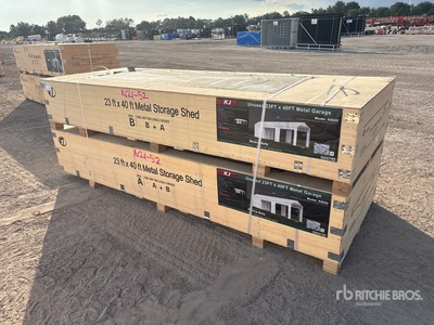 2026 KJ K0020 23 ft x 40 ft Metal Garage Storage Building (Unused)