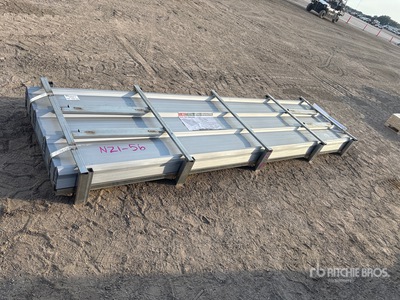 Quantity of (150) 2026 KJ K084 Sheets 12 ft Galvalume Corrugated Steel Plates (Unused)